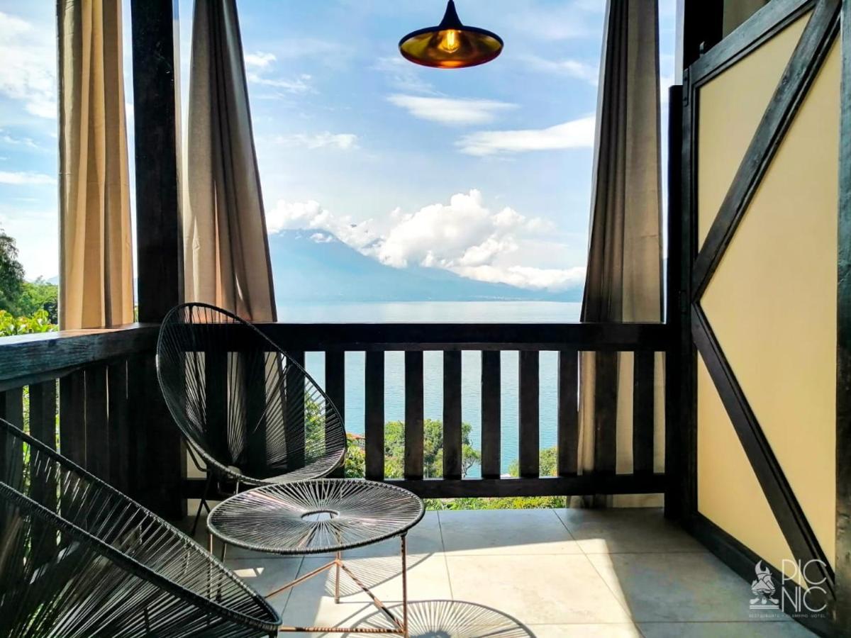 El Picnic Atitlan Hotel Tzununá Екстериор снимка